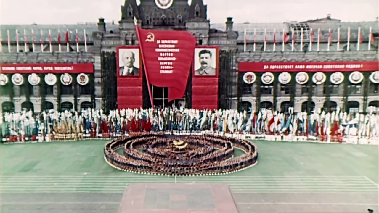 Vladimir Lenin, founder of USSR, Russian revolutionary, documentary footages (HD1080).