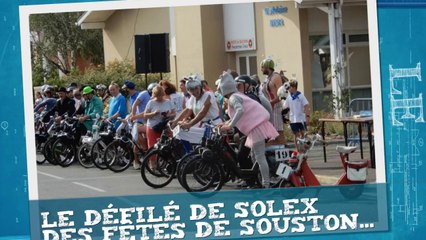 Le défilé de Solex des Fêtes de Soustons 2017- HD 720p
