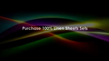 Buy Linen Sheets - Linessence.com