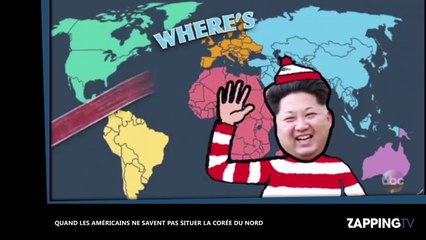Etats-Unis : Quand les Américains ne savent pas situer la Corée du Nord sur une carte (vidéo)