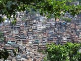 La favela Rocinha en Río de Janeiro, Brasil