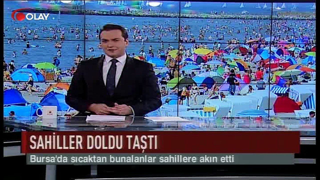 Sahiller doldu taştı (Haber 09 08 2017)