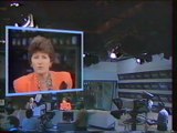 TF1 - 28 Septembre 1989 - Pubs, teaser, speakerine (Denise Fabre), début JT Nuit