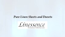 100 Pure Linen Sheets Online - Linessence.com