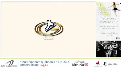 Championnats québécois d'été 2017 / Vidéo Partenaires de Patinage Québec