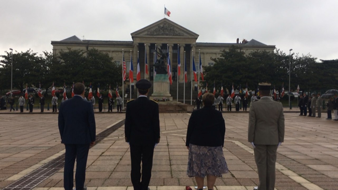 Commémoration de la libération d'Angers