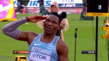 La qualification insolite de Makwala pour la finale du 200m
