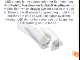 What is the motive of led aluminum profile