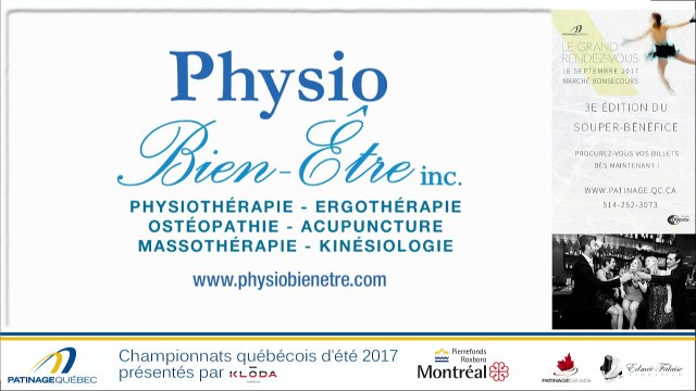 Championnats québécois d'été 2017 / Vidéo Partenaires Patinage Québec