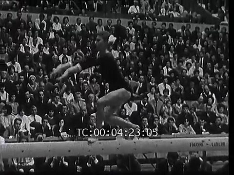 1965 Womens European Gymnastics Champs. Caslavska Latynina Petrik