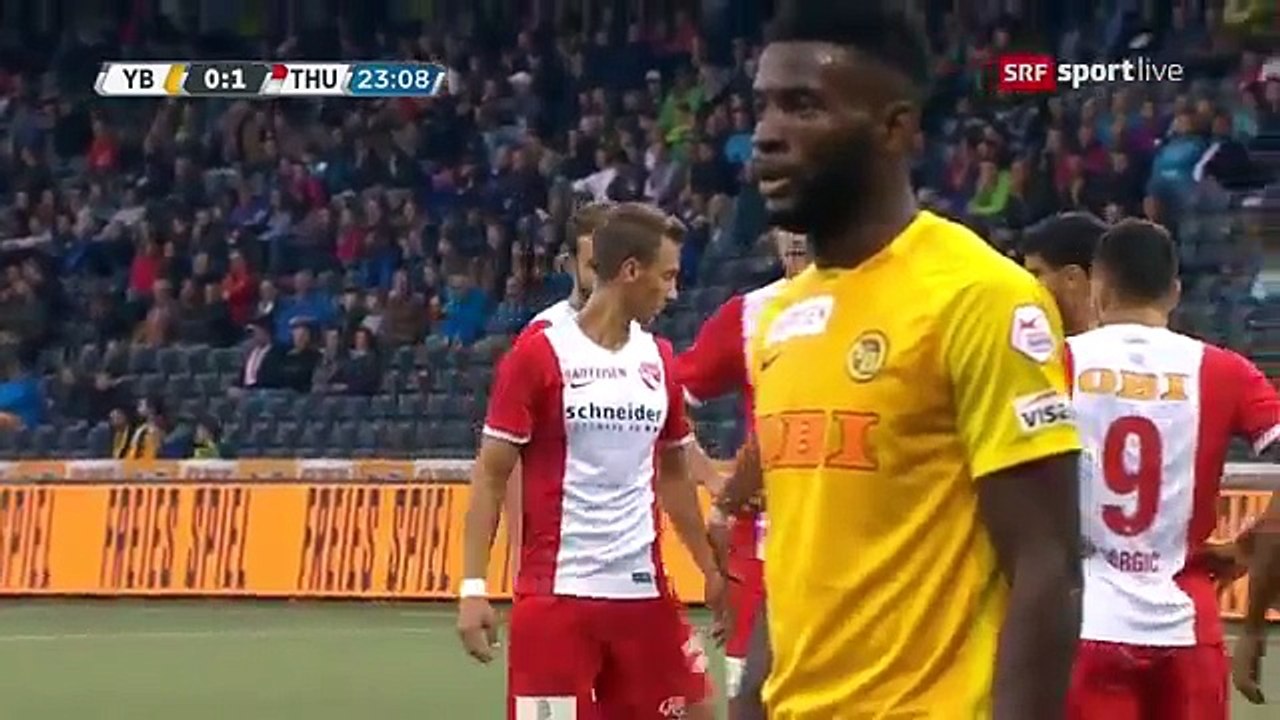 Young Boys 0:2 Thun (Swiss Super League 9 August 2017)