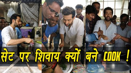 Ishqbaaz Actor Nakuul Mehta TURNS COOK on set for entire team ! |FilmiBeat