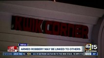 Mesa armed robbery could be linked to others