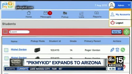 "PikMyKid" expands to Arizona schools
