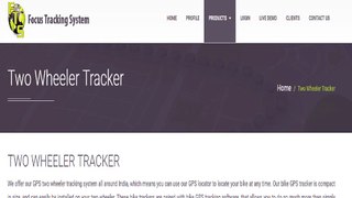 Personal GPS Tracker | Online Vehicle Tracking System