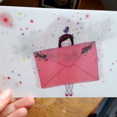 Carte lenticulaire pour Cartes d'Art