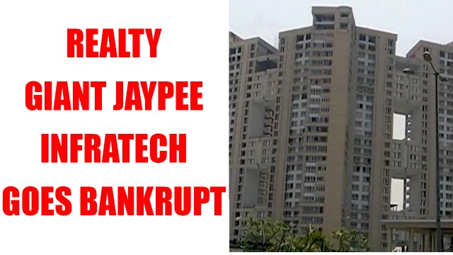 Jaypee Infratech goes bankrupt, 32,000 flat owners left in lurch | Oneindia News