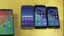 Samsung Galaxy J5 2017 vs. Galaxy S8 vs. Galaxy A5 2017 vs. Galaxy A3 2017 - Which Is Faster