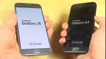 Samsung Galaxy J5 2017 vs. Samsung Galaxy A3 2017 - Which Is Faster