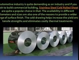 Stainless steel cold rolled sheet is it trending
