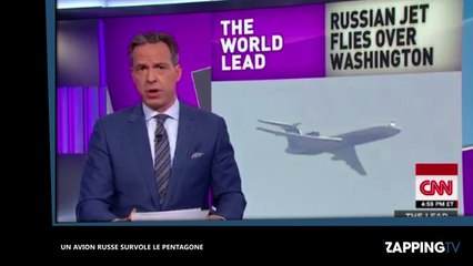 Etats-Unis : Un avion militaire survole le Pentagone (vidéo)