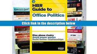 Read HBR Guide to Office Politics (HBR Guide Series) Online Audiobook
