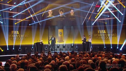 Carli LLOYD Wins FIFA Women's World Player of the Year