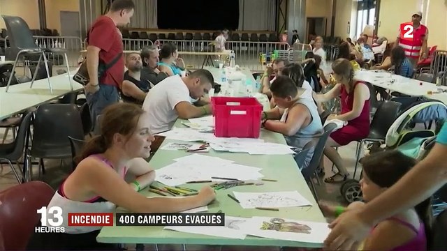 Un camping de l'Hérault touché par les flammes