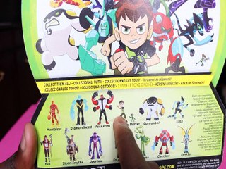 BEN 10 BEN TENNYSON & GREY MATTER ACTION FIGURE 4+ FLAIR CARTOON NETWORK Toys BABY Videos, UNBOXING