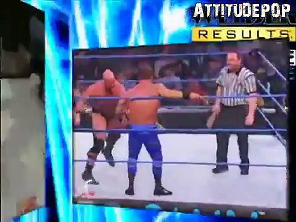 Stone Cold Vs Chris Benoit HHH at Ringside