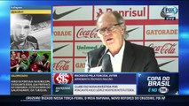 Apresentado, Falcão pede carinho e apoio da torcida do Internacional