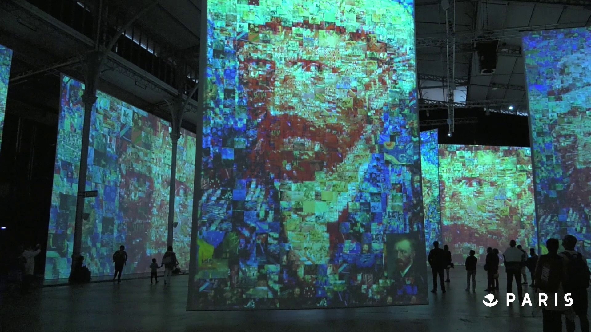 Une immersion dans les toiles de Van Gogh à La Villette - Vidéo Dailymotion
