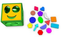 Learn shapes from Shapes box ǀ 3D Shapes Toy ǀ shapes cognitive and matching 3D Toy