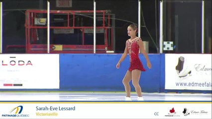 Championnats québécois d'été 2017 / Junior Dames Prog. court Gr. 1