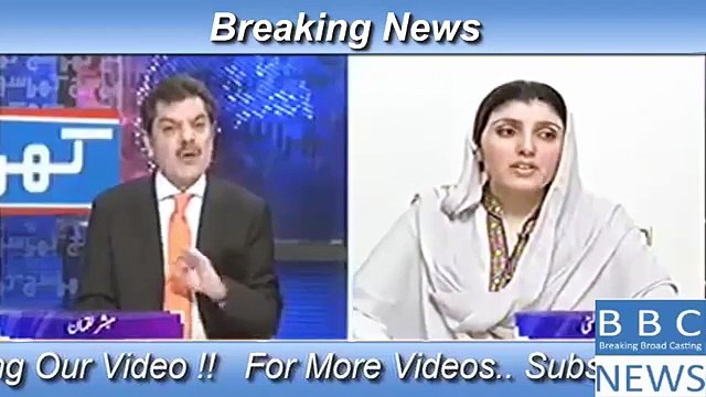 Bibi Pehlay Apna Script to Theek Ker Lain Mubashir Luqman insults Ayesha Gulalai