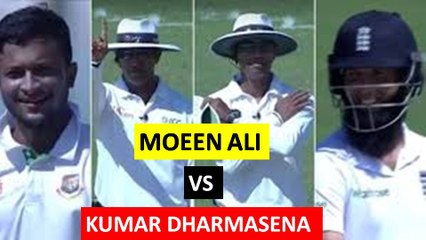 When Moeen Ali cracks the DRS code and Kumar Dharmasena