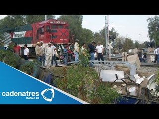 Video herunterladen: Frustran robo al tren que transportaba aparatos electrónicos en Querétaro