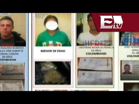 Desmantela PGJDF banda de asaltantes colombianos dedicada al robo a cuentahabientes / Pascal