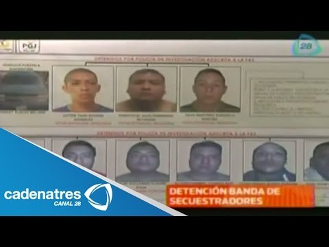 Autoridades capitalinas logran detener a peligrosa banda de secuestradores