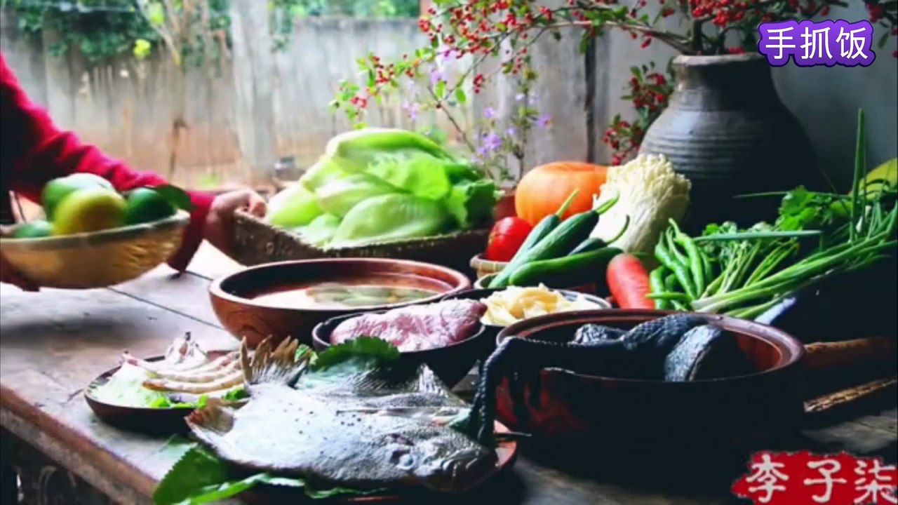 Li zi qi 李子柒: Chinese Food | Rice Mixed! Delicious and satisfying!