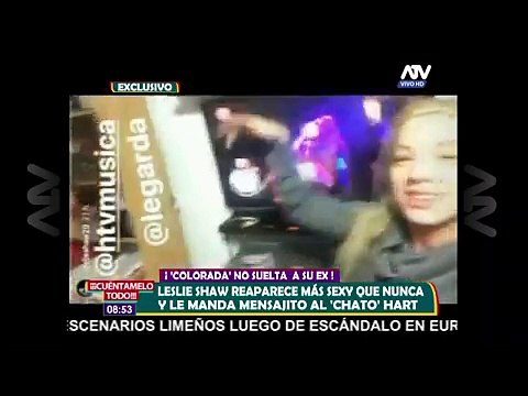 Mario Hart promociona canción y Leslie Shaw lo deja por los suelos con esto