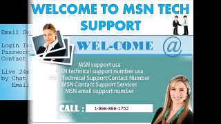 Call @@ ™ ((((1-866-866-1752)))) ™  MSN Tech Support Number USA