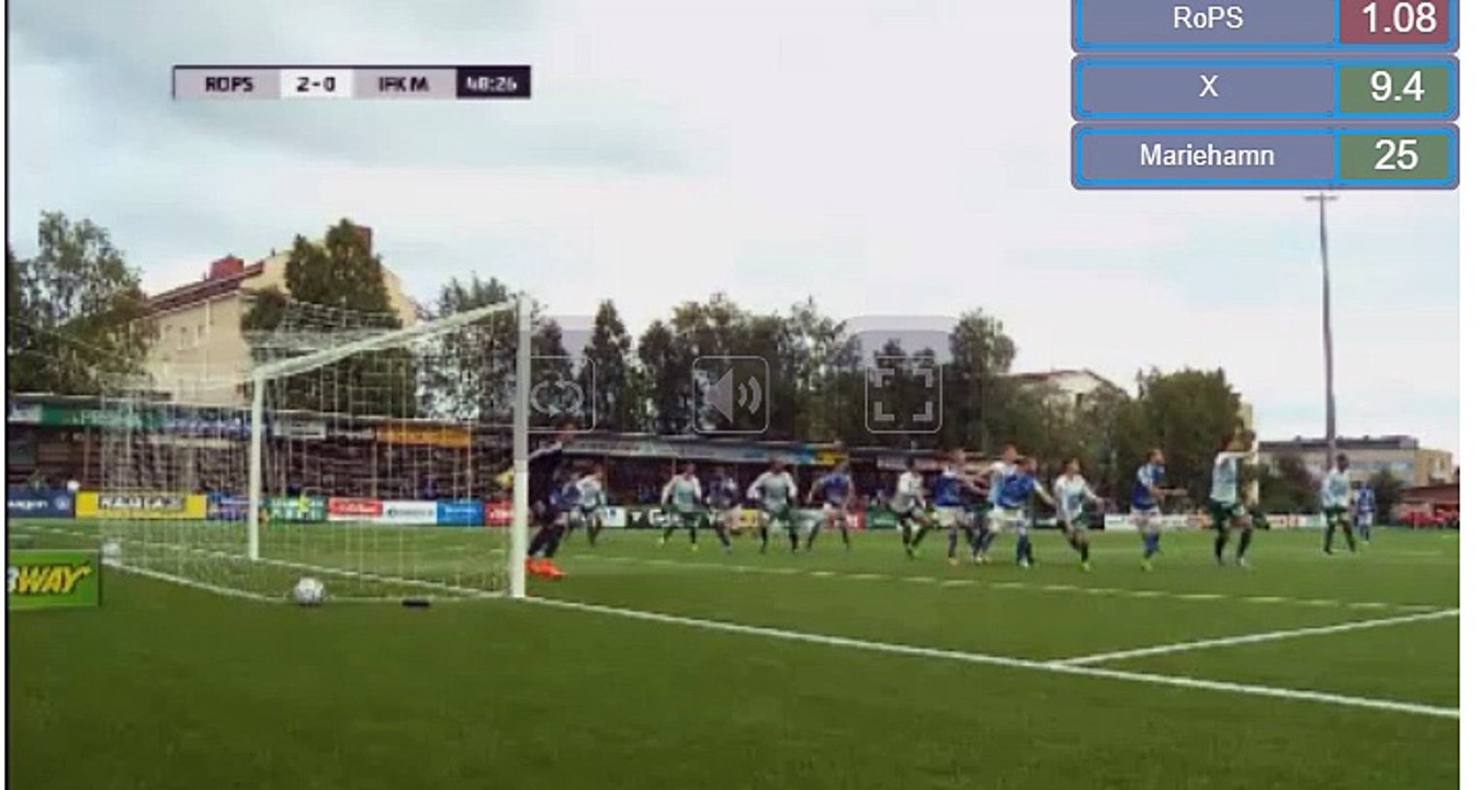 Simo Roiha GOAL HD - Rovaniemi 2-0 Mariehamn 10.08.2017