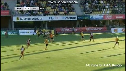 1-0 Amazing Goal Purje KuPS Kuopio 1-0 JJK Jyväskylä - 09.08.2017