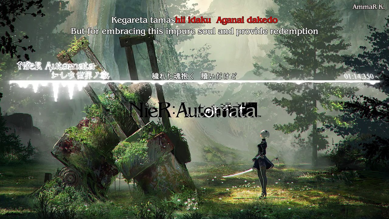 NieR: Automata OST Weight of the World (Japanese) English Sub