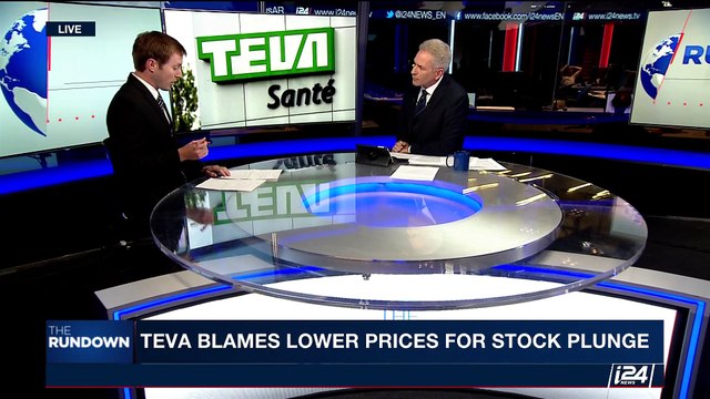 THE RUNDOWN | TEVA blames lower prices for stock plunge | Thursday, August 10th 2017
