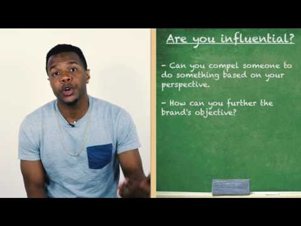 Are you influential?
