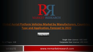Aerial Platform Vehicles Market Global Scope ,Industry Trends and 2017-2022 Future Outlooks and Demand