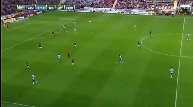 Boman M. GOAL HD - Goteborg 2-1 AIK 10.08.2017