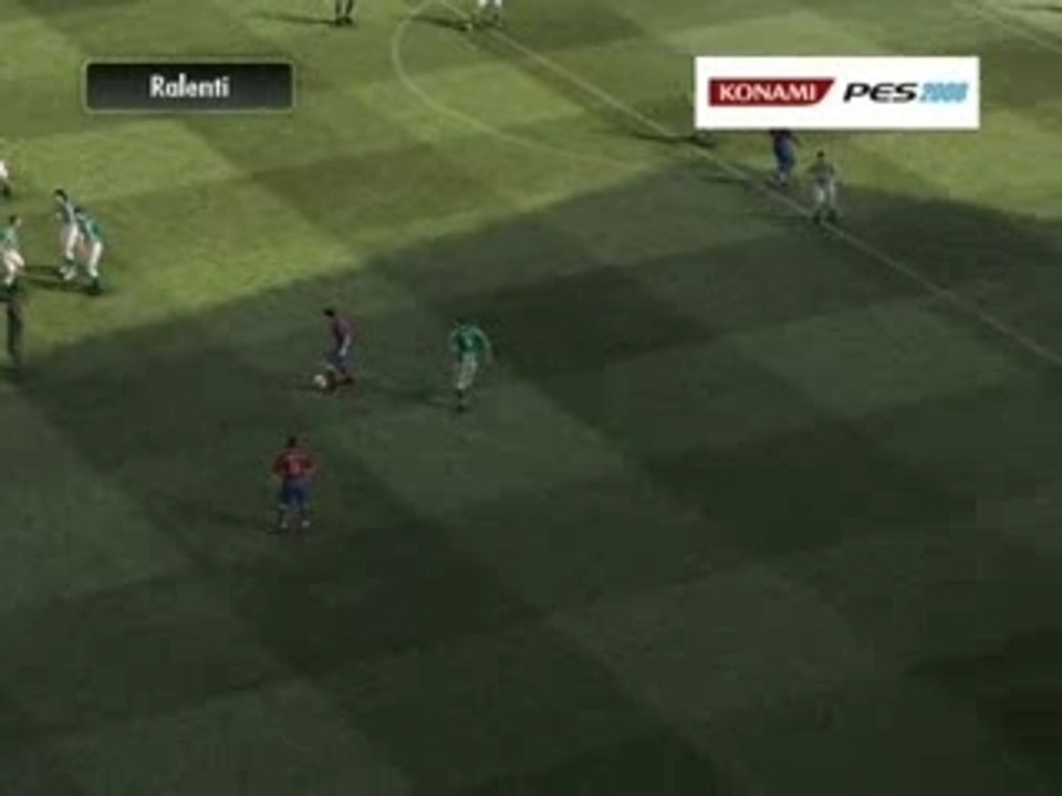 Pes2008 mon premier match